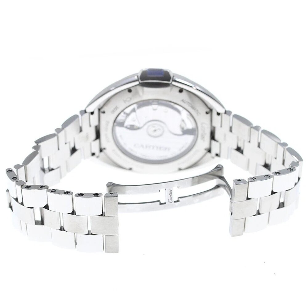 CARTIER Cres de Cartier WSCL0007 Date Silver Dial Automatic Men's Watch_816577 - Picture 6 of 6